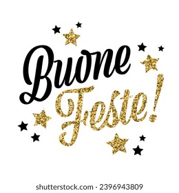 Buone feste, Happy holidays in Italian