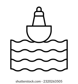Buoy Icon Design For Personal And Commercial Use.