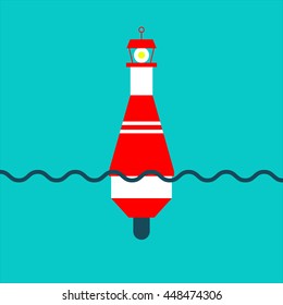 Buoy Icon Illustration