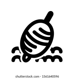 buoy icon isolated sign symbol vector illustration - high quality black style vector icons
