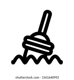 buoy icon isolated sign symbol vector illustration - high quality black style vector icons
