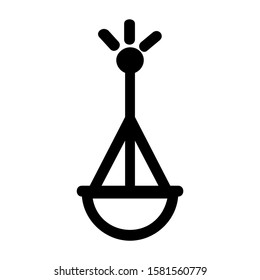 buoy icon isolated sign symbol vector illustration - high quality black style vector icons
