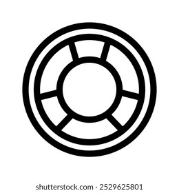 Buoy Icon Vector Symbol Design Illustration