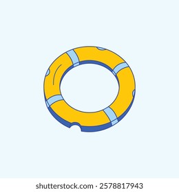 Buoy Summer Illustration for design needs, Landing Pages, Animation, Apps, Presentations, Content Creator and other Promotions
