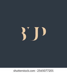 BUP abstract letter logo design. This logo is designed by three abstract letters.