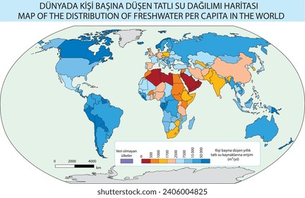 geografía de burakbl agua dulce per cápita en el mundo