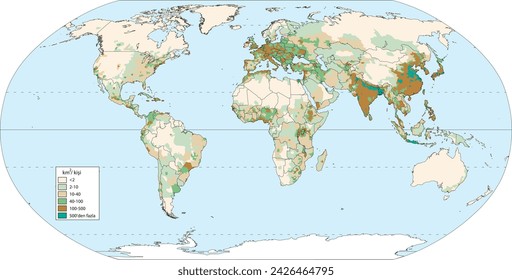 burakbl, geography, world population density, human population,