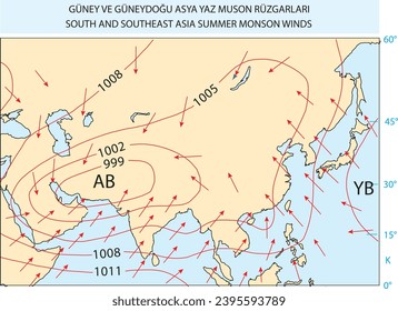 burakbl south and south east asian summer monsoon winds geography 
