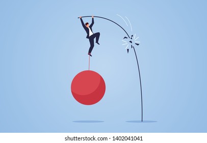 Burden, broken pole vault pole