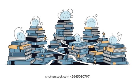 O fardo do conhecimento Entendendo o transbordamento de informações e a busca por clareza