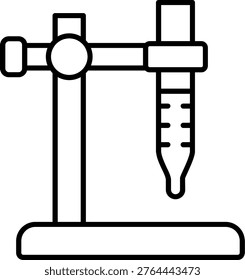 Burette Icon Vector Element line icon design vector icons