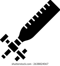 Burette vector icon. Can be used for printing, mobile and web applications.