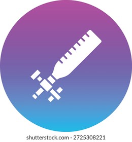 Burette vector icon. Can be used for printing, mobile and web applications.