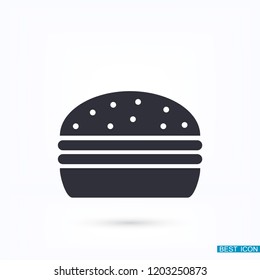 Burgeicon, burgevector vector icon