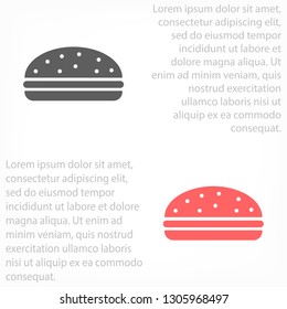 Burgeicon, burgevector vector icon