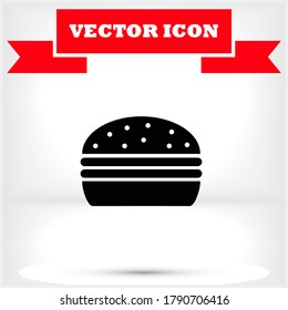 Burgeicon, burgevector vector icon , lorem ipsum Flat design