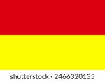 burgenland flag country symbol illustration