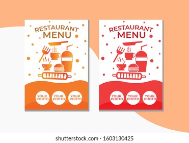 Burger advertising poster design with modern background . Hamburger vector illustration.