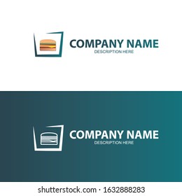 BURGER BOX GRADIENT COMPANY LOGO