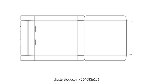 Burger Box layout for print