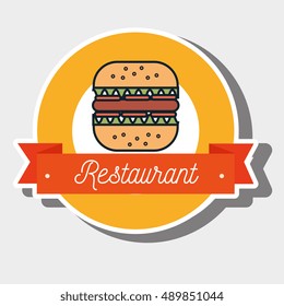 burger bread fast food