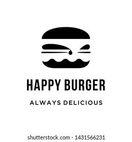 Burger delicious meat logo design inspiration