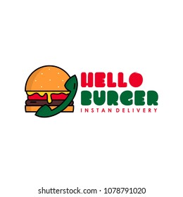 Burger Delivery Logo
