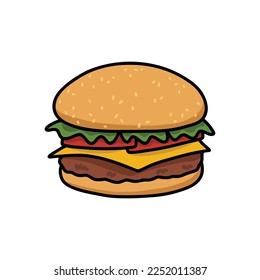 Hamburger-Doodsymbol, Vektorgrafik