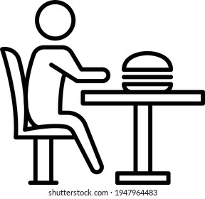 Burgfressende Vektorsymbol