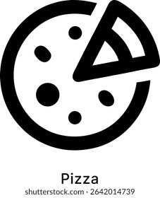 Burger Fast Food Meal Black Fill Icon Design