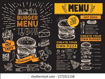 Burger Menu Hd Stock Images Shutterstock