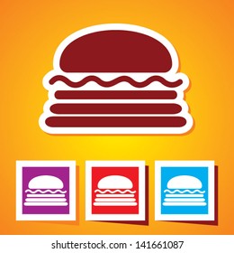 Burger Food Icon