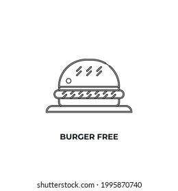 burger free vector type icon