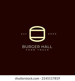 burger hall dual meaning logo