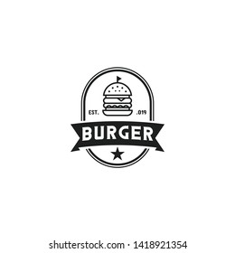 Burger / Hamburger / Big Burger, Restaurant Logo Design Inspiration