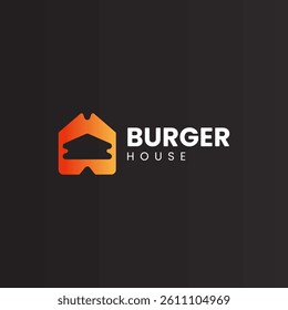 Burger House logo design for fastfood shop