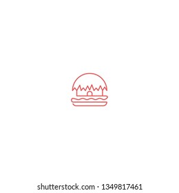 Burger Hut Logo Design