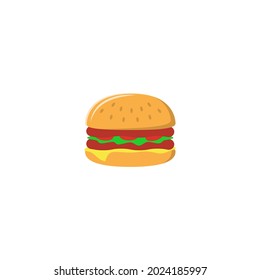 Burger icon design illustration template