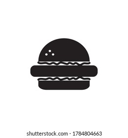 Burger Icon Design Vector Template