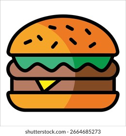 Burger-Icon-Element für Design