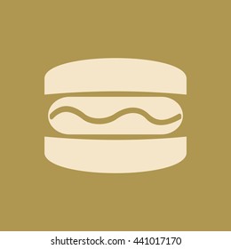 Burger Icon. Eps-10.