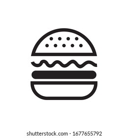 BURGER ICON , HAMBURGER ICON VCETOR
