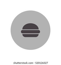 burger icon illustration vector, can be used for web and design