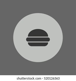 burger icon illustration vector, can be used for web and design