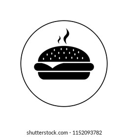 Burger icon, logo