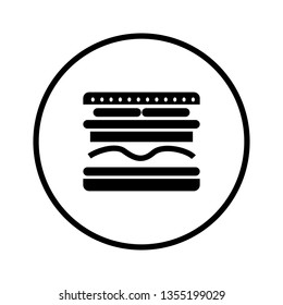 burger icon logo