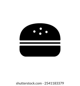 Burger icon logo design. burger sign and symbol. hamburger