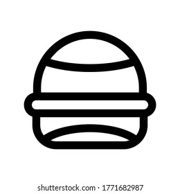 burger icon or logo isolated sign symbol vector illustration - high quality black style vector icons
