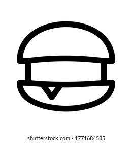 burger icon or logo isolated sign symbol vector illustration - high quality black style vector icons
