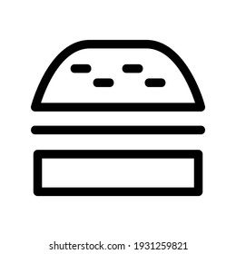 burger icon or logo isolated sign symbol vector illustration - high quality black style vector icons
